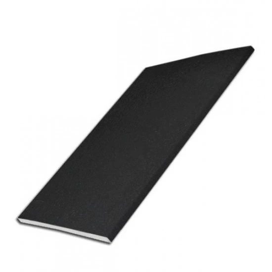 Soffit 150mm x 5m UPVC Black Ash Soffit - Flat Board Soffit 150mm x 5m UPVC Black Ash Soffit - Flat Board