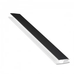 H-Section Black Soffit Joint Trim 5m Ash Grained H-Section Black Soffit Joint Trim 5m Ash Grained
