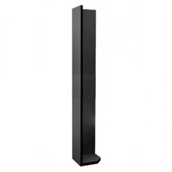 Plain Black 600mm Corner Joint | Professional Corner Solution