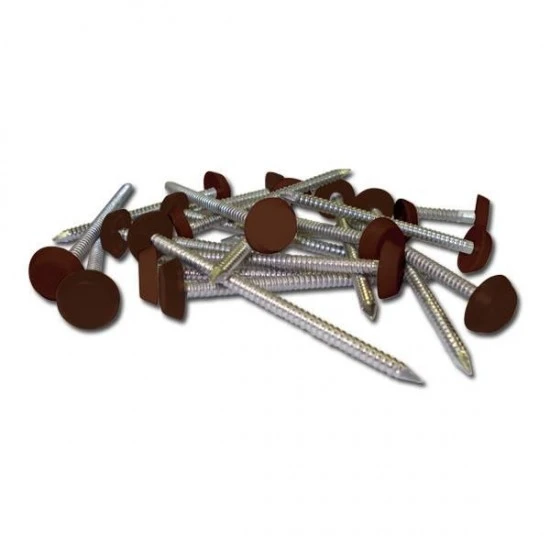 Polypins and Nail in Mahogany - 40mm
