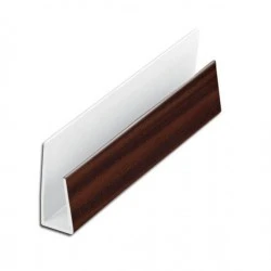 Mahogany J / Edge / Starter Trim - 10mm for Hollow Soffit