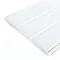 300mm Hollow Soffit Board Tongue & Groove - White - uPVC