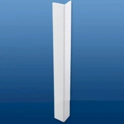 25mm (2mm) x 25mm (3mm) Plastic UPVC Rigid Angle 2.5m