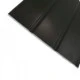 300mm Hollow Soffit Board Tongue & Groove - Plain Black - uPVC