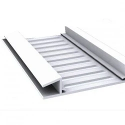White H-Soffit Roof Vent Strip 9mm x 80mm x 5-metre White H-Soffit Roof Vent Strip 9mm x 80mm x 5-metre