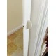 Rapid 880mm Folding Door - Plain White