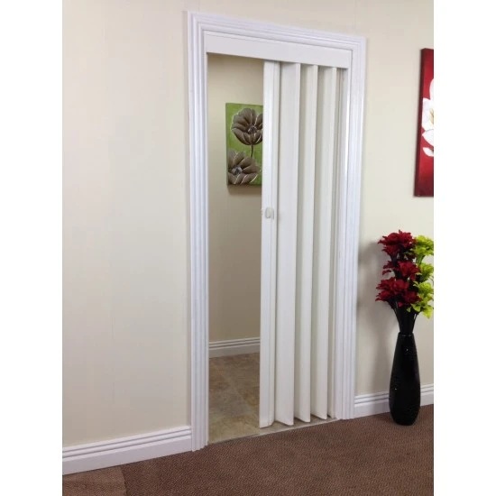 Rapid 880mm Folding Door - Plain White