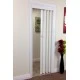 Rapid 880mm Folding Door - Plain White