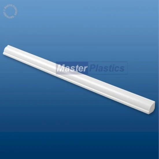 White Kestrel 12mm uPVC Ogee Quadrant