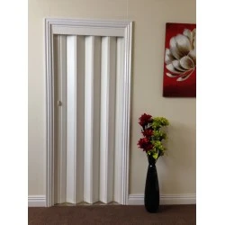 Rapid 880mm Folding Door - Plain White