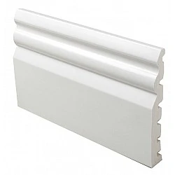 White Skirting Board PVC 125mm 5m