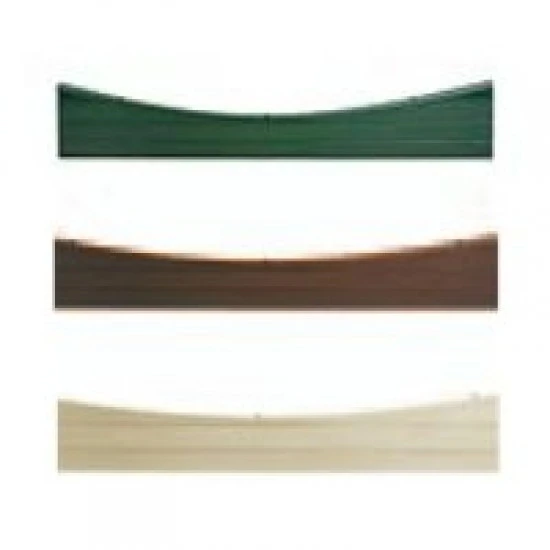 PVCu Plastic Concave Min 150mm High Decorative Gravel Boards PVCu Plastic Concave Min 150mm High Decorative Gravel Boards
