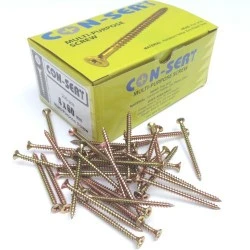 Con-Sert 4mm x 60mm Multipurpose Screws