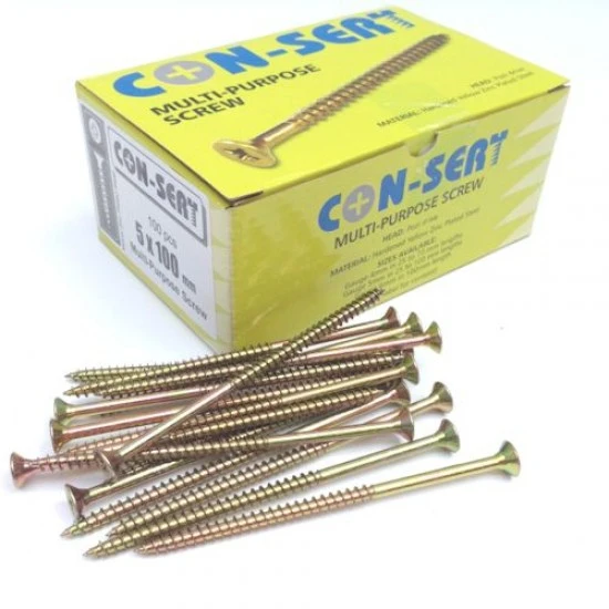 Con-Sert 5mm x 100mm Multipurpose Screws