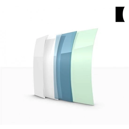 Concave End 6mm Acrylic Railing Infill Sheets