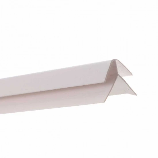 White External Corner Trim 8mm x 2.6mtr