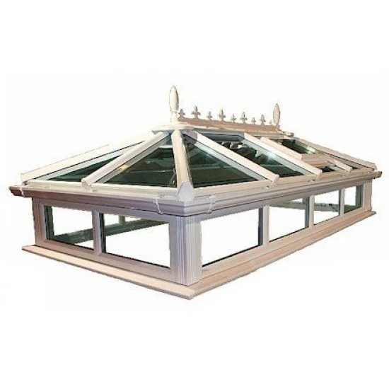 UPVC Glass Lantern and Side Windows - 1.0m x 2.5m UPVC Glass Lantern and Side Windows - 1.0m x 2.5m