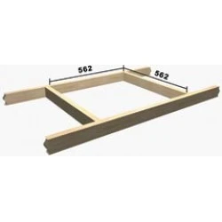Manthorpe MAGL260 Push Up Loft Door