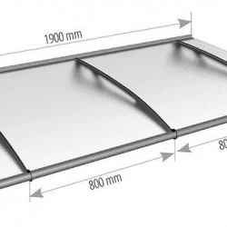White Frame 1.9 m Wide White Frame 1.9 m Wide