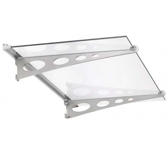 1500mm Flat Glass Door Canopy
