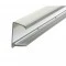 2.1m 10mm Sheet Bottom End Closure - White
