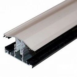 Polycarbonate/ Glazing Bar White Timber Supported - All Sizes 