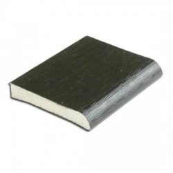 Architrave 40mm x 6mm Flat PVC Black Ash