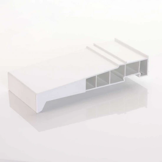 White Cill End Caps For LSL225 Cill