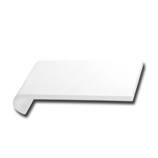 White 160mm x 1.25m Hockey Bull Nosed Internal Cill with end caps White 160mm x 1.25m Hockey Bull Nosed Internal Cill with end caps