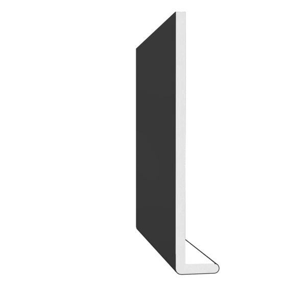 Plain Black 10mm x 175mm Square Leg Smooth Black