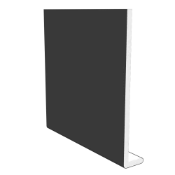 Plain Black 10mm x 175mm Square Leg Smooth Black