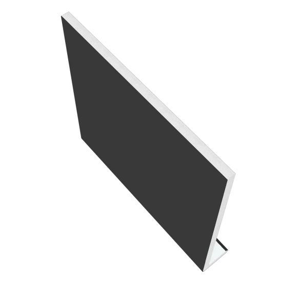 Plain Black 10mm x 175mm Square Leg Smooth Black