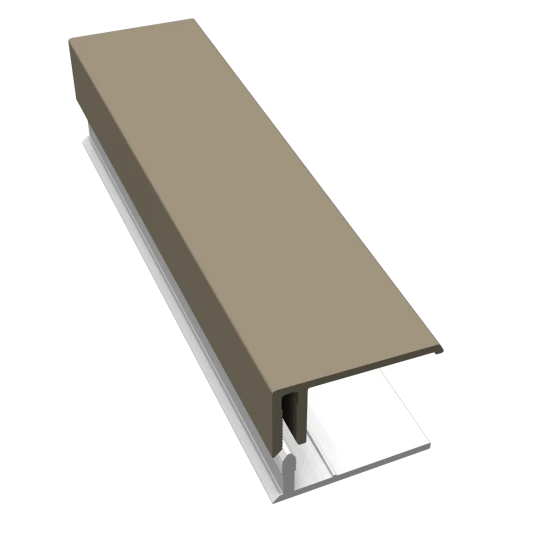 Argyl Brown 2-Part Edge Trim - 3 Metre