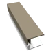 Argyl Brown 2-Part Edge Trim - 3 Metre
