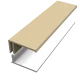 Cappuccino 2-Part Edge Cladding Trim - 3 Metre Cappuccino 2-Part Edge Cladding Trim - 3 Metre