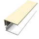 Pale Gold 2-Part Edge Cladding Trim - 3 Metre Pale Gold 2-Part Edge Cladding Trim - 3 Metre