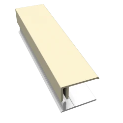 Pale Gold 2-Part Edge Cladding Trim - 3 Metre Pale Gold 2-Part Edge Cladding Trim - 3 Metre