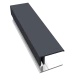 Slate Grey 2-Part Edge Trim - 3 Metre