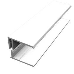 Pale Blue 2-Part Edge Trim - 3 Metre