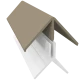Argyl Brown 2-Part External Corner Trim - 3 Metre