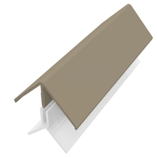 Argyl Brown 2-Part External Corner Trim - 3 Metre