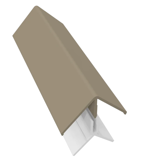 Argyl Brown 2-Part External Corner Trim - 3 Metre