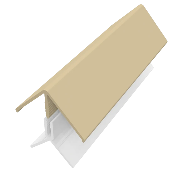 Cappuccino 2-Part External Corner Trim - 3 Metre