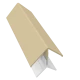 Cappuccino 2-Part External Corner Trim - 3 Metre