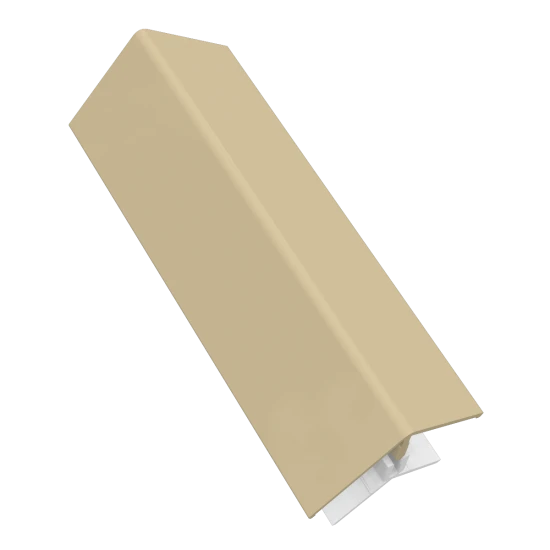 Cappuccino 2-Part External Corner Trim - 3 Metre