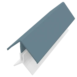 Colonial Blue 2-Part External Corner Trim - 3 Metre