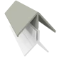 Misty Grey 2-Part External Corner Trim - 3 Metre