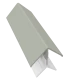 Misty Grey 2-Part External Corner Trim - 3 Metre