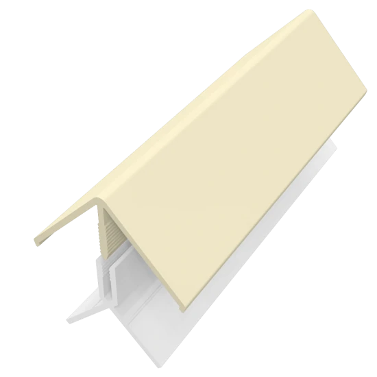 Pale Gold 2-Part External Corner Trim - 3 Metre