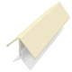 Pale Gold 2-Part External Corner Trim - 3 Metre